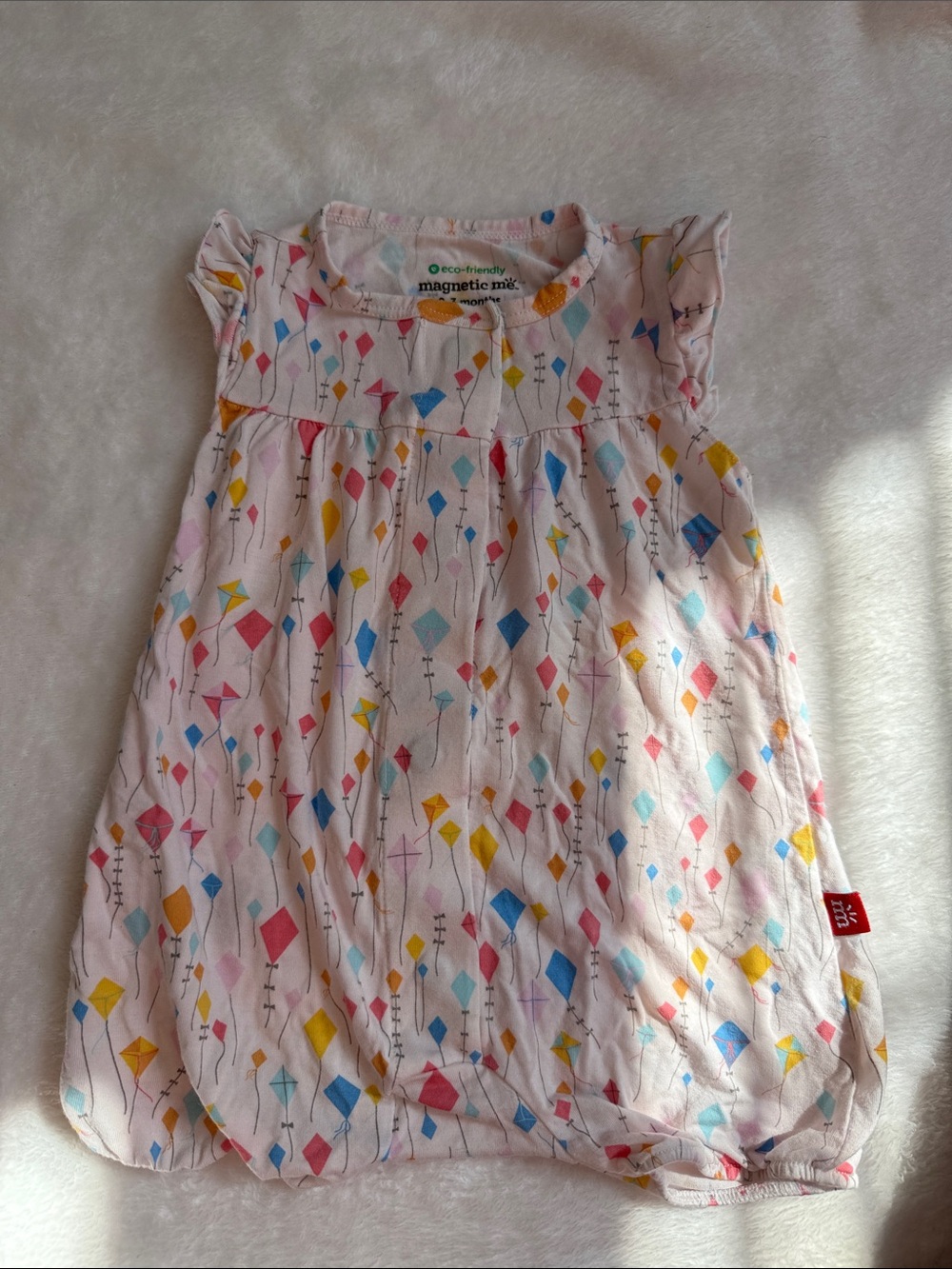 Two Magnetic Me Bubble Rompers - Picture 2 of 5